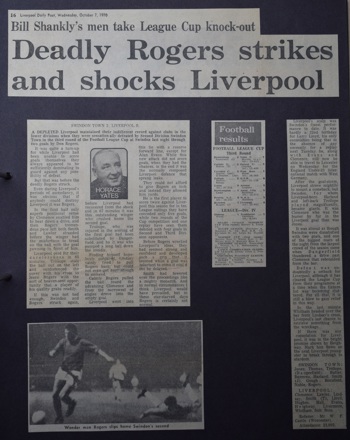 Press report from Adrian Killen's scrapbook